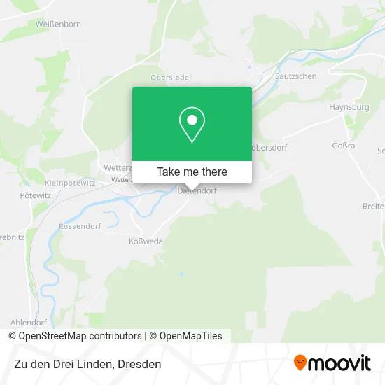 Карта Zu den Drei Linden