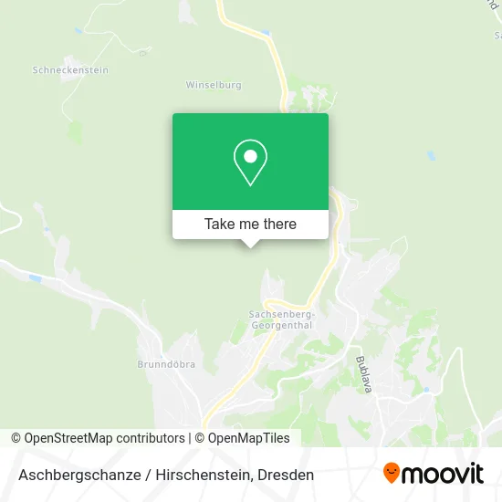 Карта Aschbergschanze / Hirschenstein