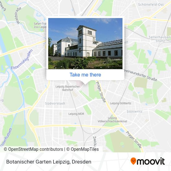Карта Botanischer Garten Leipzig