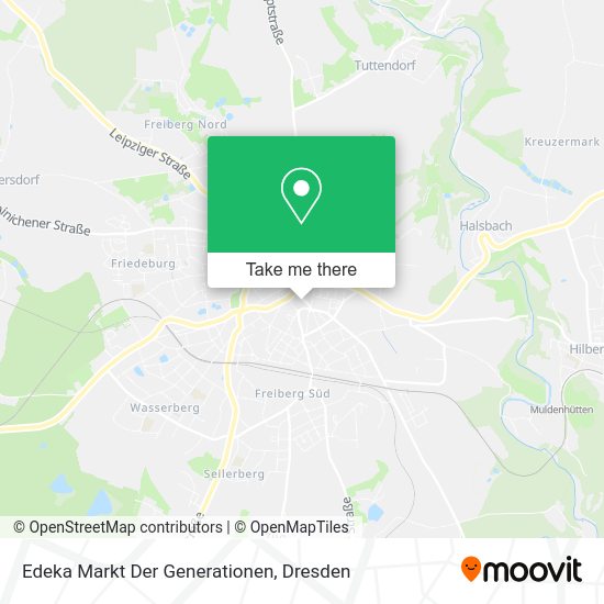 Карта Edeka Markt Der Generationen