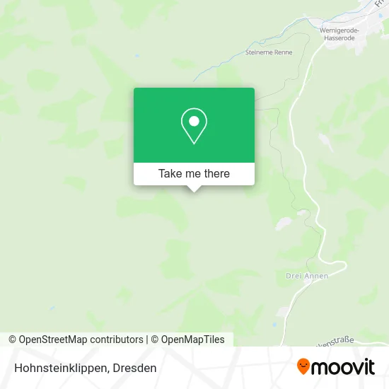 Карта Hohnsteinklippen