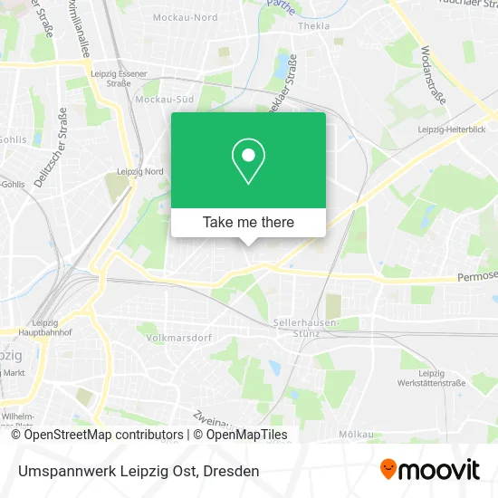 Карта Umspannwerk Leipzig Ost