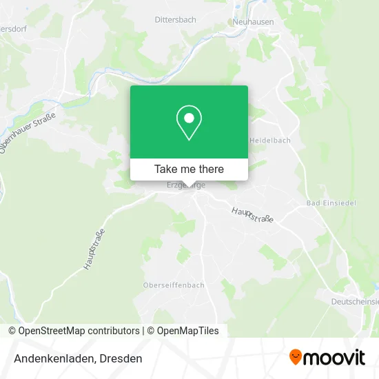 Карта Andenkenladen