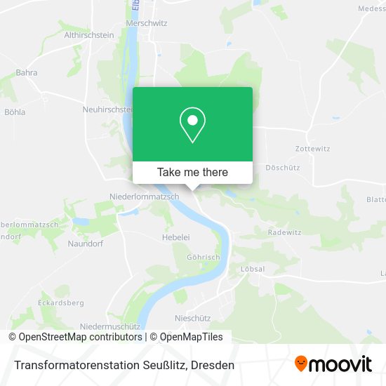 Карта Transformatorenstation Seußlitz