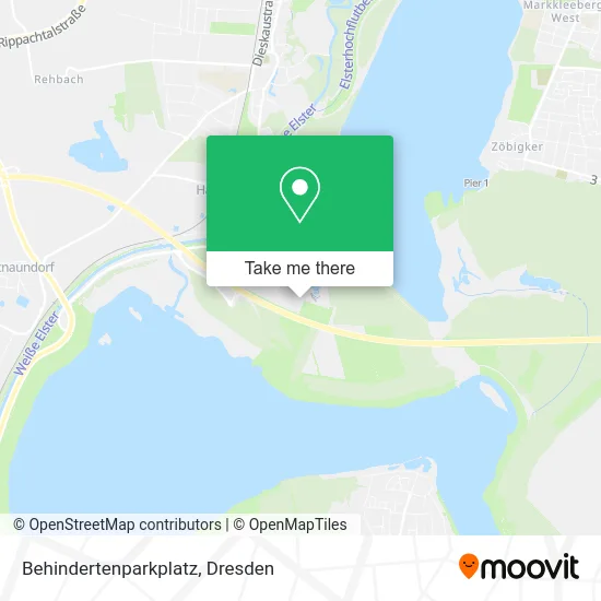 Карта Behindertenparkplatz