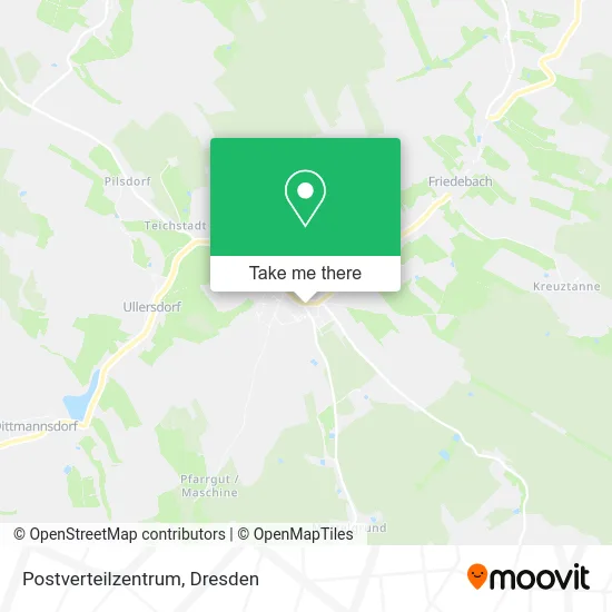 Карта Postverteilzentrum