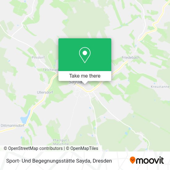 Карта Sport- Und Begegnungsstätte Sayda