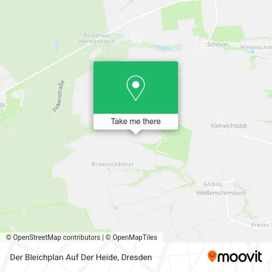 Карта Der Bleichplan Auf Der Heide