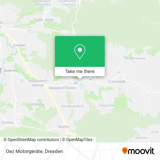 Карта Oez Motorgeräte