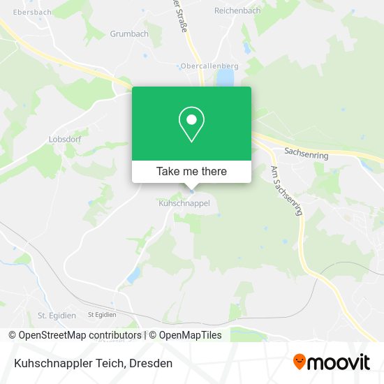 Карта Kuhschnappler Teich