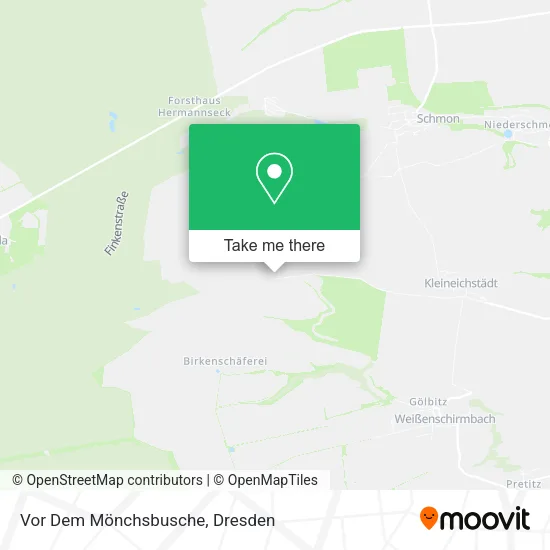Карта Vor Dem Mönchsbusche
