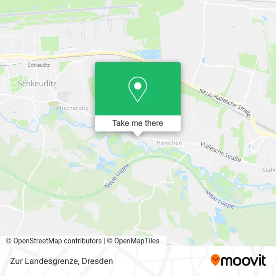 Карта Zur Landesgrenze