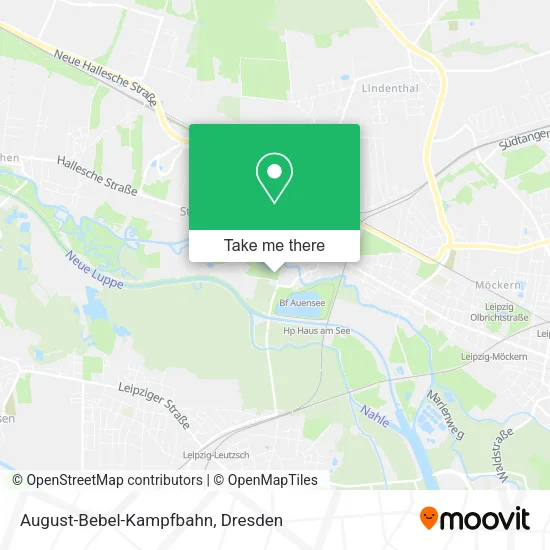 Карта August-Bebel-Kampfbahn