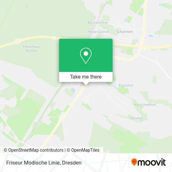 Карта Friseur Modische Linie