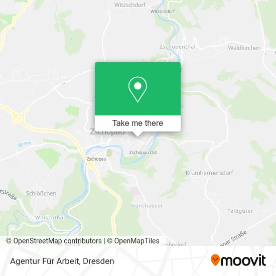 Карта Agentur Für Arbeit
