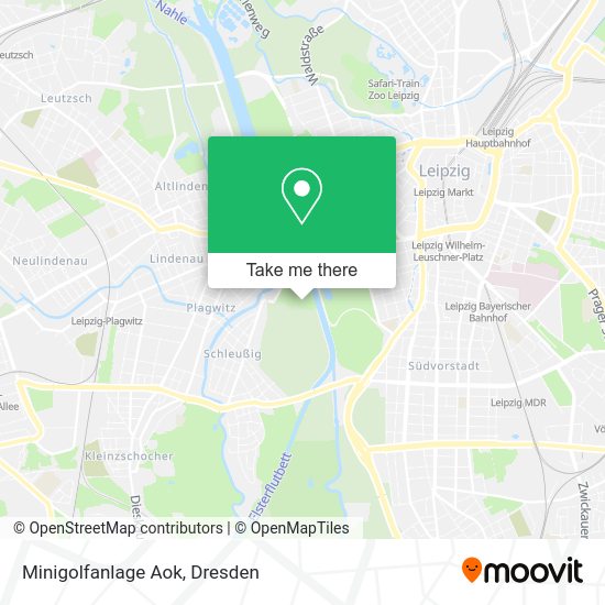 Карта Minigolfanlage Aok