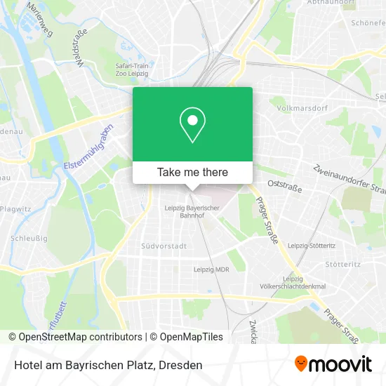 Карта Hotel am Bayrischen Platz