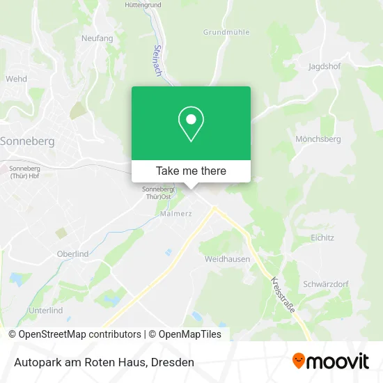 Карта Autopark am Roten Haus