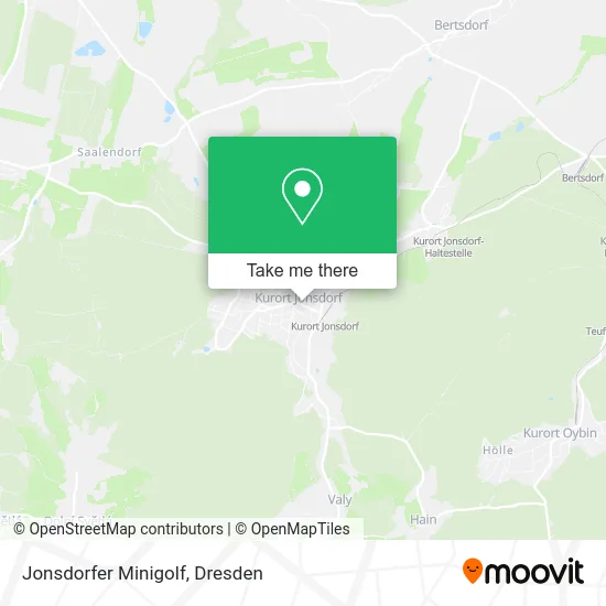 Карта Jonsdorfer Minigolf