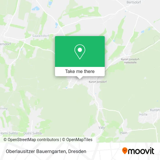 Карта Oberlausitzer Bauerngarten