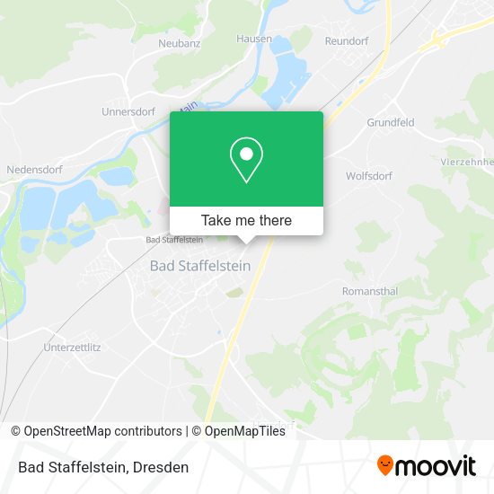 Карта Bad Staffelstein