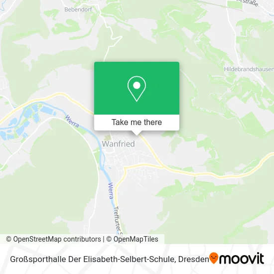 Карта Großsporthalle Der Elisabeth-Selbert-Schule