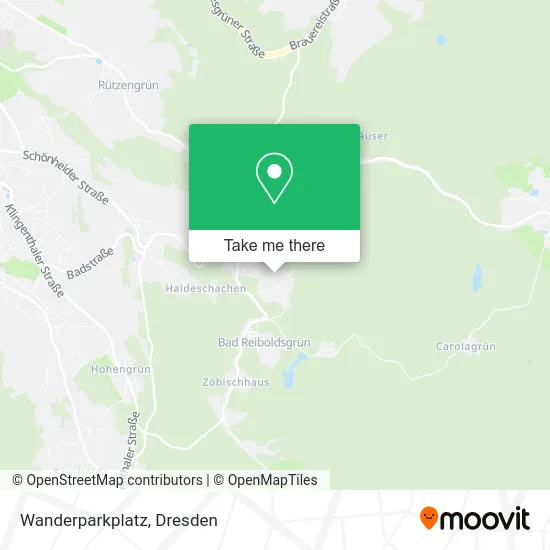 Карта Wanderparkplatz