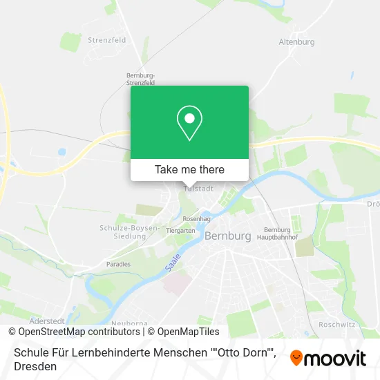 Карта Schule Für Lernbehinderte Menschen ""Otto Dorn""