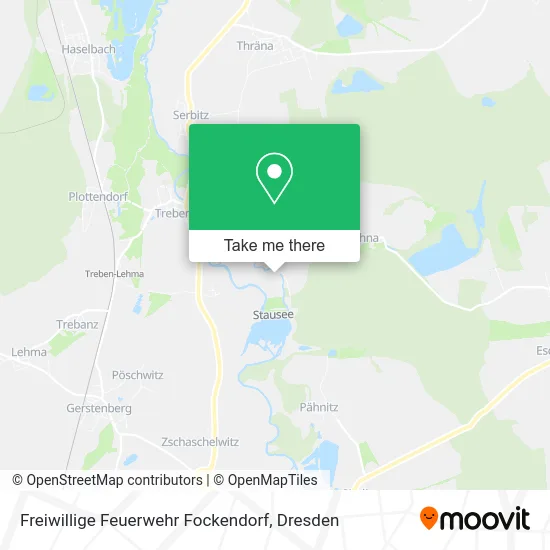 Карта Freiwillige Feuerwehr Fockendorf