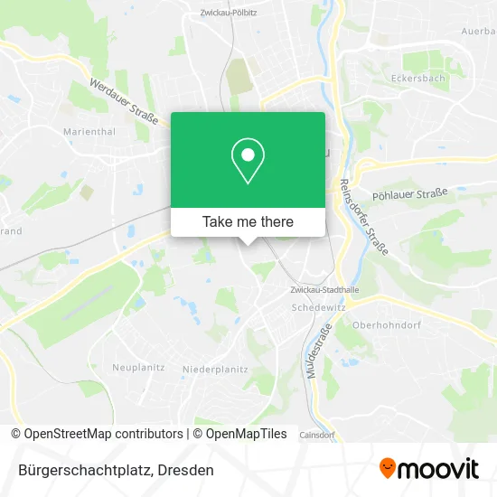 Карта Bürgerschachtplatz