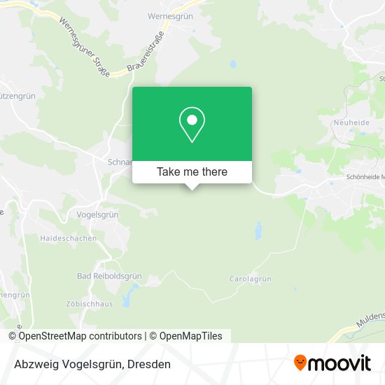 Карта Abzweig Vogelsgrün