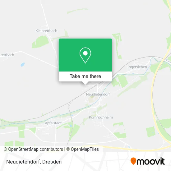 Карта Neudietendorf