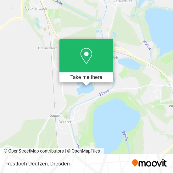 Карта Restloch Deutzen