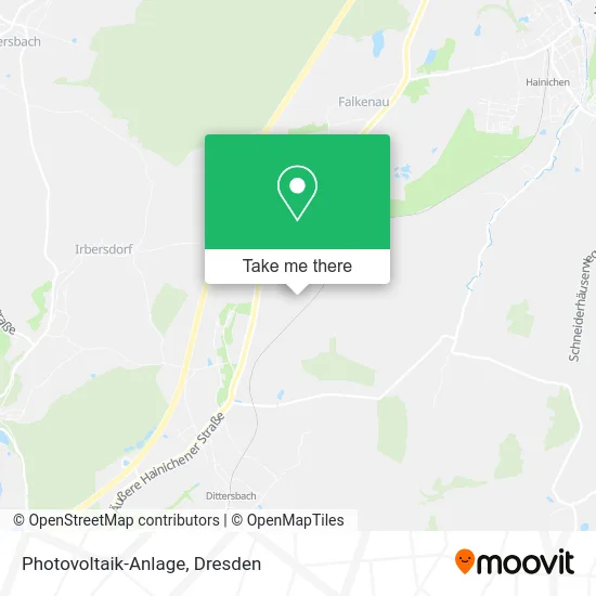 Карта Photovoltaik-Anlage