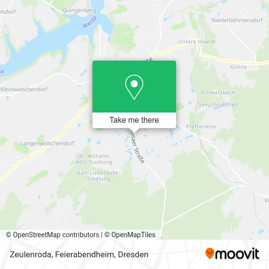 Карта Zeulenroda, Feierabendheim
