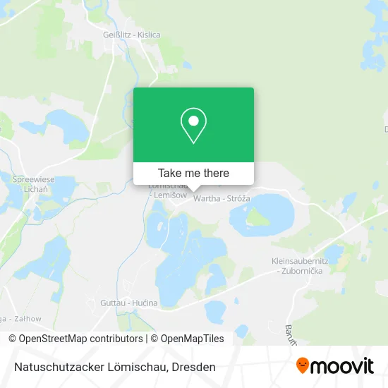 Карта Natuschutzacker Lömischau