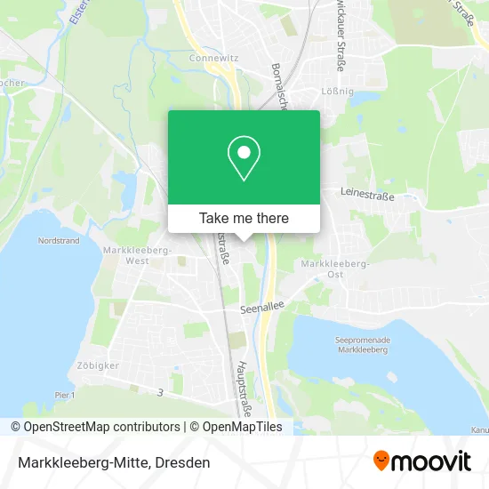 Карта Markkleeberg-Mitte