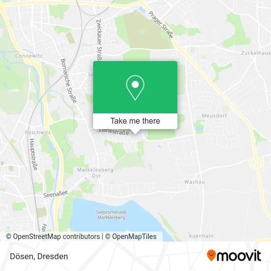 Карта Dösen