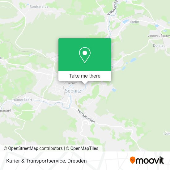 Карта Kurier & Transportservice