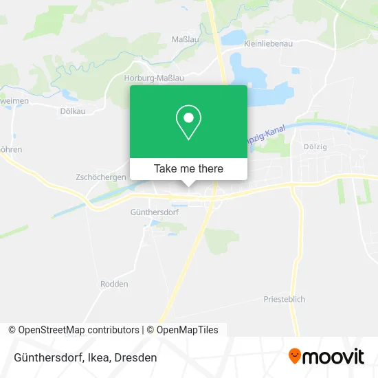 Карта Günthersdorf, Ikea