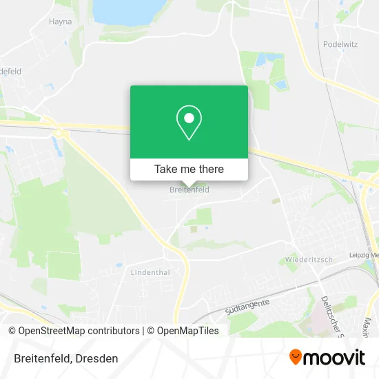 Карта Breitenfeld