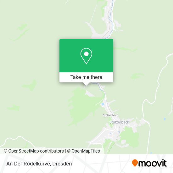 Карта An Der Rödelkurve