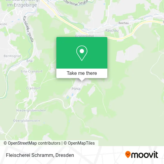 Карта Fleischerei Schramm