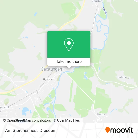 Am Storchennest map