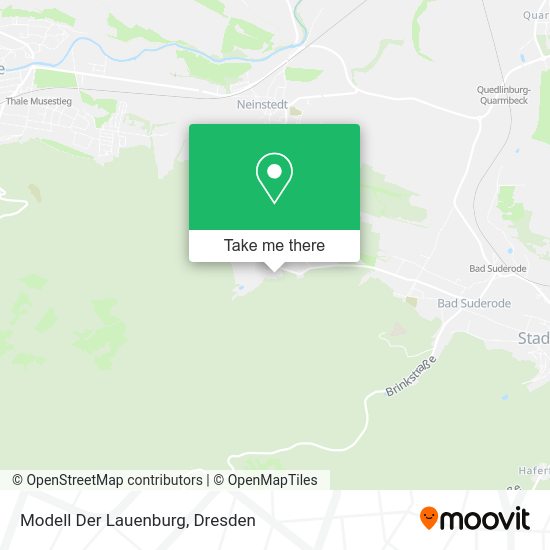 Карта Modell Der Lauenburg