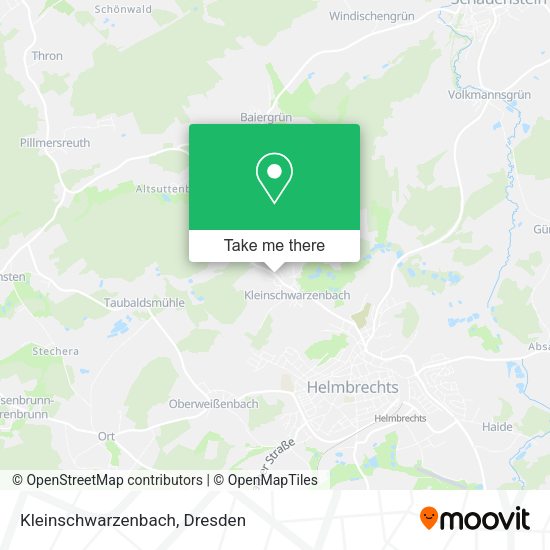 Карта Kleinschwarzenbach