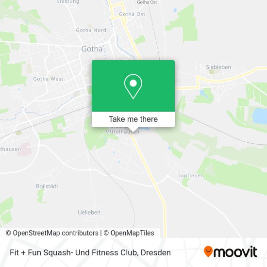 Карта Fit + Fun Squash- Und Fitness Club