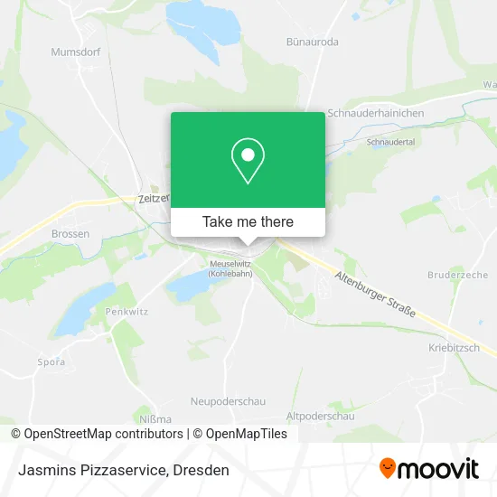 Карта Jasmins Pizzaservice