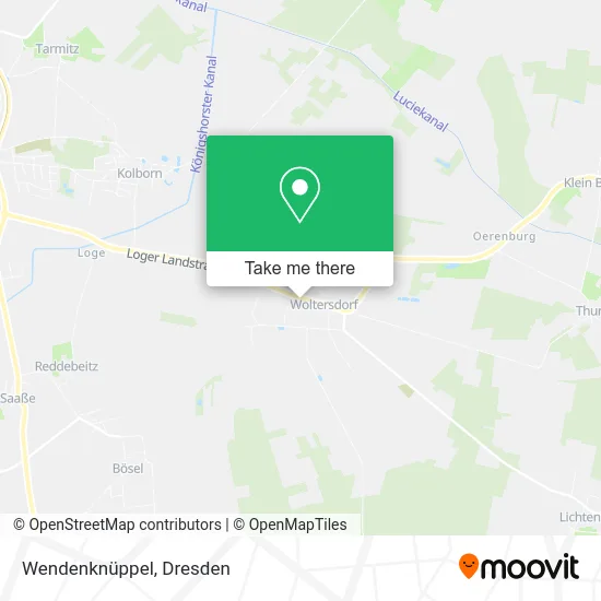 Карта Wendenknüppel