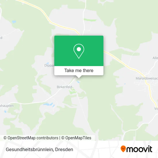 Карта Gesundheitsbrünnlein
